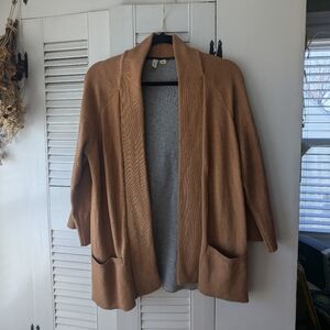 MOTH Cardigan in Camel